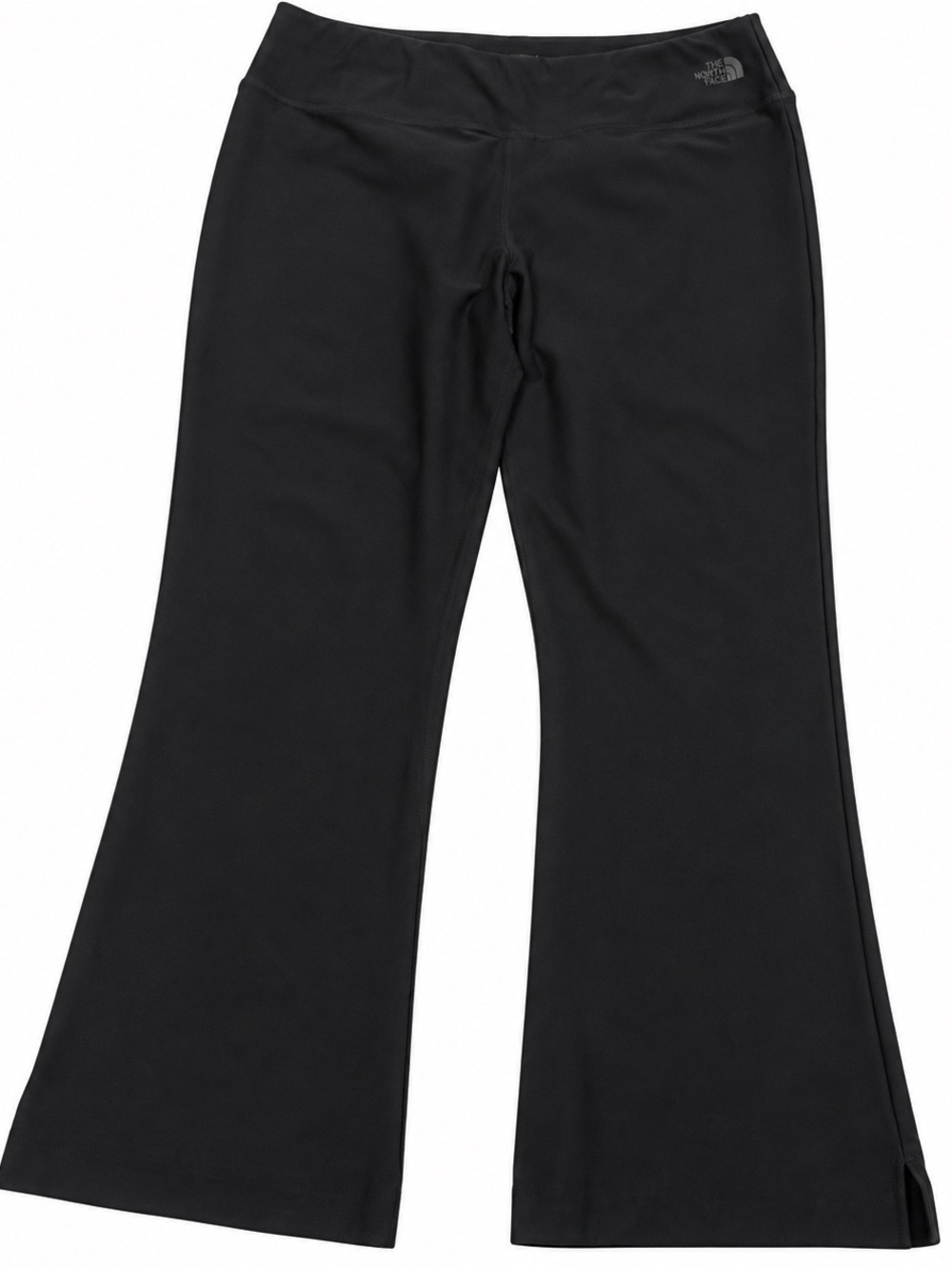 EUC The North Face Women's Black Stretch Flare Pants--sz XL Short